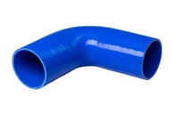 Silikónové koleno 64mm 90 stupňov L-250mm nasávanie turba Silikónové koleno 64mm 90 stupňov L-250mm nasávanie turba