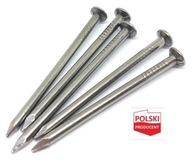 Leštené stavebné klince 4,0 x 100, pozinkované, 5kg Leštené stavebné klince 4,0 x 100, pozinkované, 5kg