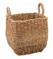 BOHO KOŠÍK SEA GRASS Štvorcový 28x28x26/35 cm BOHO KOŠÍK SEA GRASS Štvorcový 28x28x26/35 cm