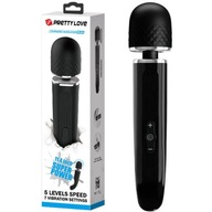 Prútikový masážny prístroj, USB Black Pretty Love Prútikový masážny prístroj, USB Black Pretty Love
