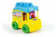 SOFT BLOCKS CLEMMY PEPPA PIG ŠKOLSKÝ AUTOBUS SOFT BLOCKS CLEMMY PEPPA PIG ŠKOLSKÝ AUTOBUS