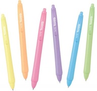 Automatické pastelové školské pero MODRÉ