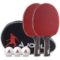 Súprava rakiet na stolný tenis a obal na loptičku JOOLA Set Duo Pro Súprava rakiet na stolný tenis a obal na loptičku JOOLA Set Duo Pro