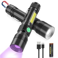 UV LED baterka Ultrafialový jantárový tester 395 nm 10W