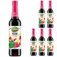 Łowicz Malinový a citrónový ovocný sirup 6 x 400 ml Łowicz Malinový a citrónový ovocný sirup 6 x 400 ml