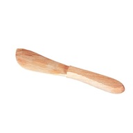 DREVENÝ nôž na maslo, drevený ovál