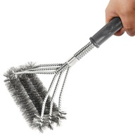 Grilovacia kefa, čistenie grilu, 3 na 1 Grilovacia kefa, čistenie grilu, 3 na 1