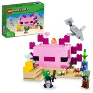 LEGO Minecraft Dom Axolotl 21247 LEGO Minecraft Dom Axolotl 21247