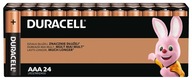 24x alkalická batéria Duracell Basic LR03 AAA 24x alkalická batéria Duracell Basic LR03 AAA
