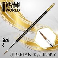 GOLD SERIES sibírsky kolinský štetec veľkosť 2