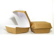 Obrovský box na hamburgery 150x150x80 - 100 kusov