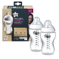 Tommee Tippee Bottle 2x340ml bližšie k prírode 3m Tommee Tippee Bottle 2x340ml bližšie k prírode 3m