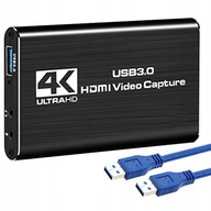 GRABBER USB 3.0 HDMI KARTA NA ZACHYTÁVANIE VIDEA GRABBER USB 3.0 HDMI KARTA NA ZACHYTÁVANIE VIDEA