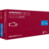 MERCATOR Ambulance High Risk M latexové rukavice MERCATOR Ambulance High Risk M latexové rukavice