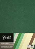 Dekoračný kartón A4 Mix Elegant Green 210-250g 10