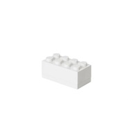 LEGO 8 kocka mini box. Biela. Hračka Mini BOX