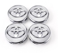 Stredové krytky 57mm TOYOTA AURIS COROLLA SET Hliníkové krytky Stredové krytky 57mm TOYOTA AURIS COROLLA SET Hliníkové krytky