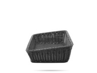 Čierny košík na chlieb 40x30 cm HENDI