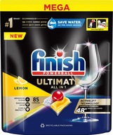 Všetko v jednom Finish ULTIMATE 85 kapsúl do umývačky riadu Všetko v jednom Finish ULTIMATE 85 kapsúl do umývačky riadu