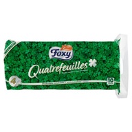 Foxy Quatrefeuilles Toaletný papier štyri vrstvy 10 roliek