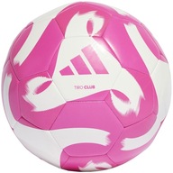 Futbalová lopta Adidas Tiro Club bielo-ružová HZ6913 5