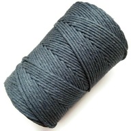 Macrame bavlnená šnúra 3mm-200m krútený atrament Macrame bavlnená šnúra 3mm-200m krútený atrament