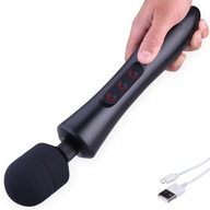 Erotický masážny prístroj, výkonný vibrátor 20 funkcií, USB Erotický masážny prístroj, výkonný vibrátor 20 funkcií, USB