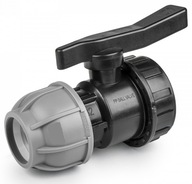 PN10 skrutkový guľový ventil pre rúry PE FI 25 GW3/4