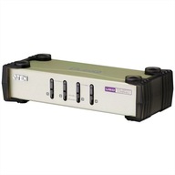 ATEN CS84U VGA PS/2+USB KVM prepínač 4 porty ATEN CS84U VGA PS/2+USB KVM prepínač 4 porty