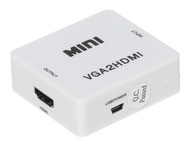 KONVERTOR VGA+AU/HDMI-ECO VGA+AUDIO NA HDMI KONVERTOR VGA+AU/HDMI-ECO VGA+AUDIO NA HDMI