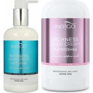 Indigo Love Story Matrioshka KRÉM na ruky 300 ml hydratačný a vyživujúci Indigo Love Story Matrioshka KRÉM na ruky 300 ml hydratačný a vyživujúci