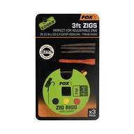 FOX Carp Rigs Edges Zig Rigs 8 12lb 3ft FOX Carp Rigs Edges Zig Rigs 8 12lb 3ft