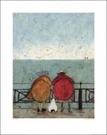 Sam Toft obdivuje more - prémiový plagát