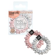 Invisibobble Sprunchie Slim gumičky do vlasov Bella Chrome 2 ks. Invisibobble Sprunchie Slim gumičky do vlasov Bella Chrome 2 ks.