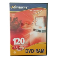DVD-RAM MEMOREX 4,7 GB 120 min 1 ks