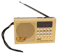 PRENOSNÉ rádio digitálne malé FM Bluetooth MP3 USB 3075