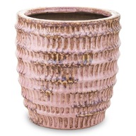 POKROK NA KVETINÁČ RUŽOVÝ 13x12cm ZDOBENÝ 10 15 POKROK NA KVETINÁČ RUŽOVÝ 13x12cm ZDOBENÝ 10 15