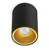 Prisadená bodová trubica KIVI GU10, priemer 9,6 cm | čierne zlato Prisadená bodová trubica KIVI GU10, priemer 9,6 cm | čierne zlato