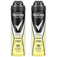 REXONA MEN Lemon Antiperspirant sprej 2x150ml REXONA MEN Lemon Antiperspirant sprej 2x150ml