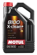 Motorový olej Motul 8100 X-Clean + 5 l 5W-30