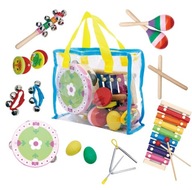 Hudobná súprava 14 nástrojov + taška Ecotoys Hudobná súprava 14 nástrojov + taška Ecotoys