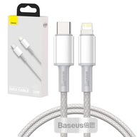 BASEUS USB TYP C KÁBEL - APPLE RÝCHLO NABÍJANIE DODANIE 20W 1M BASEUS USB TYP C KÁBEL - APPLE RÝCHLO NABÍJANIE DODANIE 20W 1M