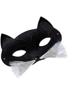 Karnevalová maska ​​CAT s fúzikmi