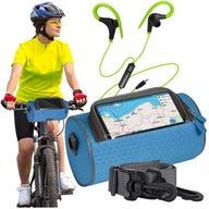 Taška na bicykel Mapnik na riadidlá + športové slúchadlá Taška na bicykel Mapnik na riadidlá + športové slúchadlá