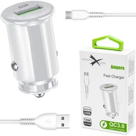 RÝCHLA USB NABÍJAČKA DO AUTOMOBILKU – 18W + MICRO USB RÝCHLA USB NABÍJAČKA DO AUTOMOBILKU – 18W + MICRO USB
