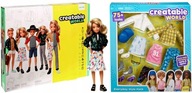 Mattel Barbie Creatable GGT67 + extra oblečenie