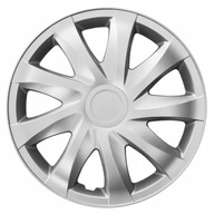 14'' strieborné univerzálne puklice NRM DRACO 4 ks. 14'' strieborné univerzálne puklice NRM DRACO 4 ks.