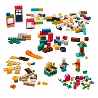 IKEA BYGGLEK Sada kociek LEGO 201 ks, rôzne farby