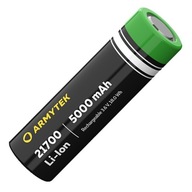 Armytek BATTERY 21700 5000mAh 3,6V 3,6V 18,0Wh Armytek BATTERY 21700 5000mAh 3,6V 3,6V 18,0Wh