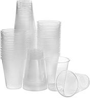 Jednorazové plastové poháre bezfarebné 200ml 100ks